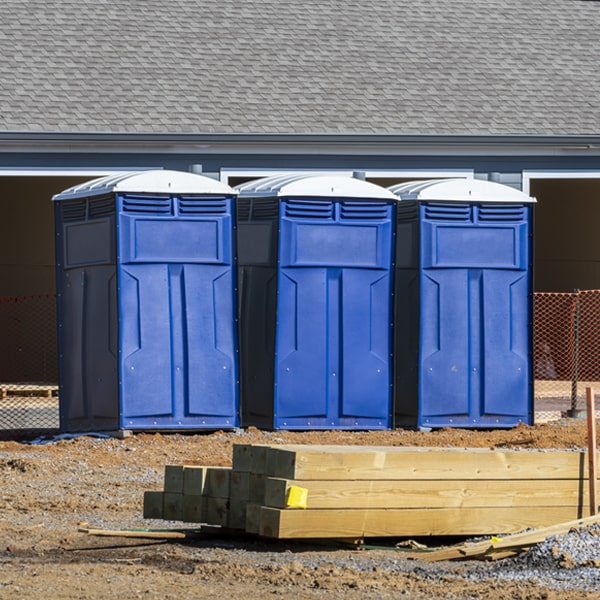 are there any restrictions on what items can be disposed of in the portable toilets in Waterford North Dakota